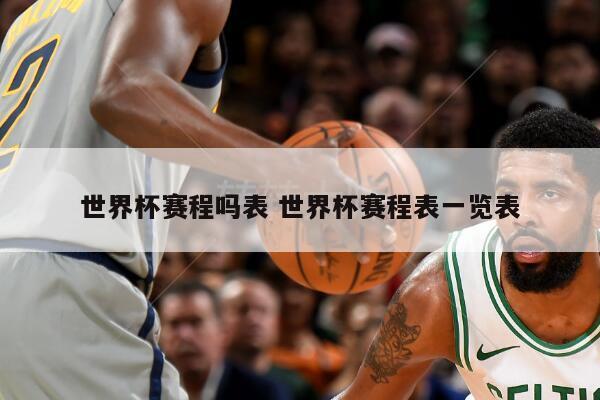 世界杯赛程吗表 世界杯赛程表一览表