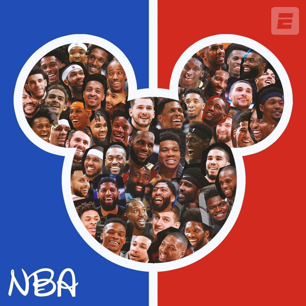 这套迪士尼NBA队标如何？湖人变米老鼠，快船变海盗船！谁最萌？-第2张图片-ZBLOG