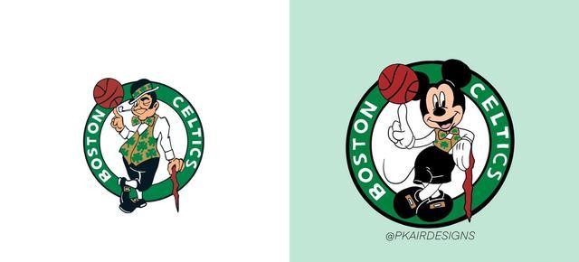 这套迪士尼NBA队标如何？湖人变米老鼠，快船变海盗船！谁最萌？-第4张图片-ZBLOG